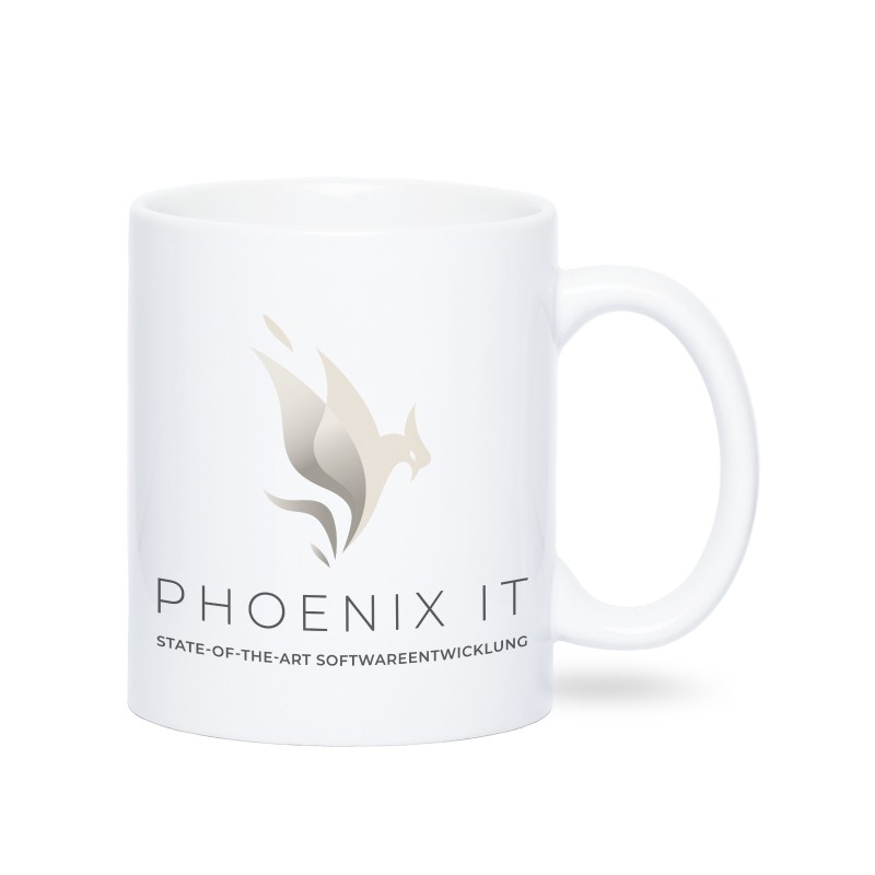 Werbetasse weiß Fototassen